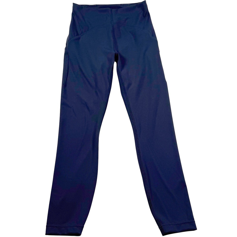 Lululemon‎ Instill High-Rise Tight Womens 6 Navy Blue High Rise Leggings LW5DJTS